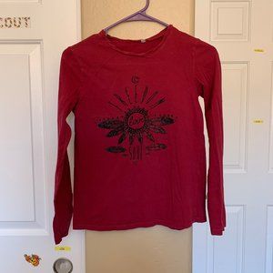 Red Tees long sleeve